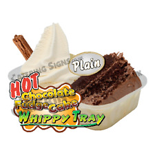 Bandeja de bolo de chocolate quente simples adesivo de sorvete chicoteado - Trailer de catering comprar usado  Enviando para Brazil