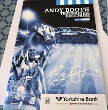 Andy booth testimonial for sale  Shipping to Ireland