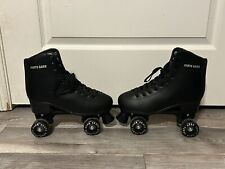 Usado, Patins de patins retrô quadriciclo preto adulto - Tamanho 8 comprar usado  Enviando para Brazil