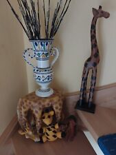 Set de decoración jirafa Túnez hecho a mano amigurumi camello taburete de flores segunda mano  Embacar hacia Argentina
