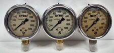 Medidores de pressão de ar cheios de óleo Trerice 52-2217 0-2000 psi comprar usado  Enviando para Brazil