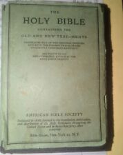 Biblia Minion pequeño libro inglés de la Sociedad Bíblica Americana Biblia de 1950 segunda mano  Embacar hacia Mexico