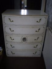 cream vintage chest drawers for sale  LONDON
