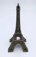 Miniatura Torre Eiffel lembrança tom dourado Paris França 3 7/8"" comprar usado  Enviando para Brazil