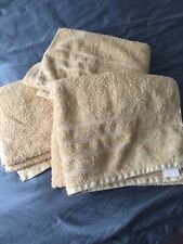Bath towels beige for sale  YORK