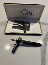 Omas 557 black for sale  DORKING
