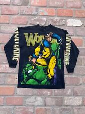 Used, Vintage Marvel X-Men/Hulk All Over Print Peyote Longsleeve T Shirt Size XL for sale  Shipping to South Africa