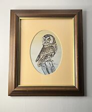 Vintage owl print for sale  Charles Town