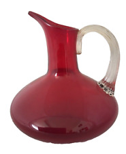 Jug whitefriars ruby for sale  CHEPSTOW