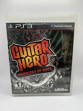 Guitar Hero: Warriors of Rock (Sony PlayStation 3, 2010) PS3 Completo, usado segunda mano  Embacar hacia Argentina