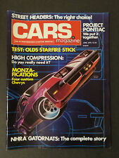 Cars magazine june for sale  Washington