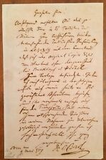 Autograph letter by Otto Bach  for sale  Shipping to South Africa