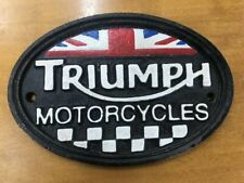 triumph motorcycle sign for sale  York
