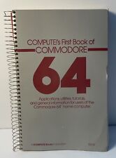 Vintage Computes First Book Of The Commodore 64 Home Computer Copyright 1983 for sale  Shipping to South Africa