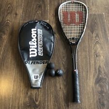 Wilson Defender Squash Racket 6000 Series Aluminium Grey Black - With Wilson Bag for sale  Shipping to South Africa