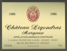 1986 etiquette vin d'occasion  Dijon