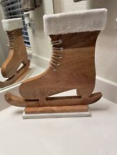 Wooden ice skate for sale  Norman