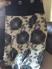 Curtains eyelets black for sale  GREAT YARMOUTH