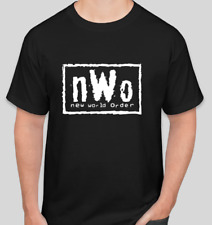 Nueva Camisa del Orden Mundial Nuevo Wo Logotipo WCW Pro Lucha Camiseta Camiseta segunda mano  Embacar hacia Argentina