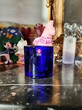 Käytetty, Candlestick iittala kivi blue cobalt blue sininen koboltinsinin marimekko vintage myynnissä  Leverans till Finland