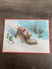 Vintage christmas card for sale  Roselle