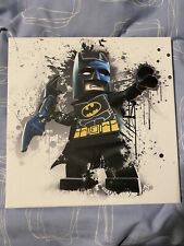 Lego batman canvas for sale  DIDCOT