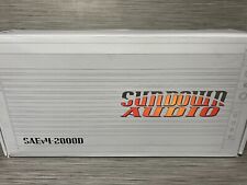 Used, Sundown Audio SAEv4-2000D 2000W RMS Digital Class D Mono Block Car Amplifier for sale  Shipping to South Africa