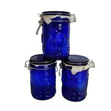 Blue glass jars for sale  Cape Coral