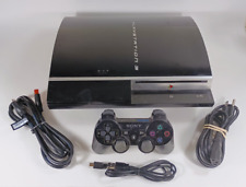 Sony PlayStation 3 PS3 Phat Mode Console, Black, Model CECHG01 with Controller. for sale  Shipping to South Africa