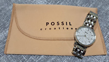 Ladies Fossil Watch, Silver colour with sparkly dial. for sale  Shipping to South Africa