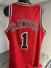 CAMISETA USADA EM JOGO 2003-04 Jamal Crawford assinada Chicago Bulls USO PESADO autêntica comprar usado  Enviando para Brazil