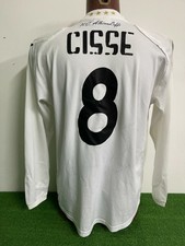MAGLIA ALBINOLEFFE CISSE MATCH WORN INDOSSATA SHIRT JERSEY VINTAGE CAMISETA COA usato  Roma