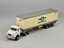 Majorette Serie 3000 Scania Container Truck Incotrans LKW Sattelzug comprar usado  Enviando para Brazil