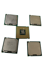 LOTE DE 5 PROCESSADORES INTEL Celeron 440 2GHz 800MHz 512KB L2 LGA775 para desktop SL9XL comprar usado  Enviando para Brazil