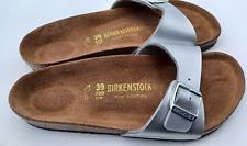 Birkenstock silver madrid for sale  SOUTHAMPTON