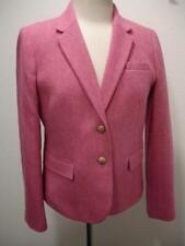 Jaqueta blazer feminina 10 J.Crew rosa malva mistura de lã Herrington tweed terno casaco comprar usado  Enviando para Brazil
