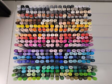 Used Copic Sketch markers lot of 360 w/ modular holding rack - READ DESCRIPTION for sale  Shipping to South Africa