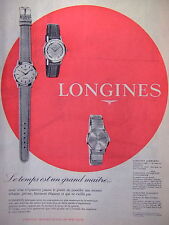 Publicité 1960 longines d'occasion  Compiègne