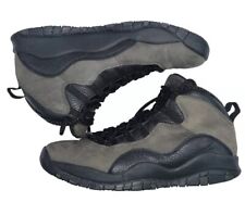 Usado, Zapatos Nike Air Jordan 10 retro sombra gris oscuro rojo negro 310805-002 para hombre 10,5 segunda mano  Embacar hacia Argentina