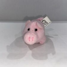 Mini gorro rosa bicho de pelúcia de porco brinquedos macios princesa vintage 1997 comprar usado  Enviando para Brazil