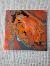 Psychedelic painting orange for sale  Six Lakes