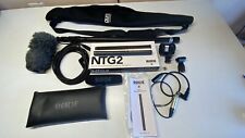 Used, Rode NTG2 Shotgun Microphone W/ XLR Cable + Boom Pole + Auray Shock Mount for sale  Shipping to South Africa