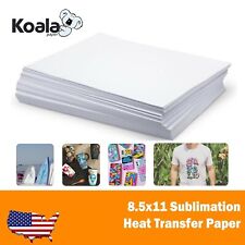 Papel de sublimação Koala 8,5x11 115g para canecas de transferência de calor jato de tinta copos comprar usado  Enviando para Brazil