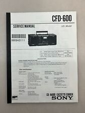Sony cfd 600 for sale  Chicago