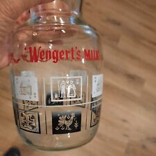 Wengert dairy glass for sale  Carroll