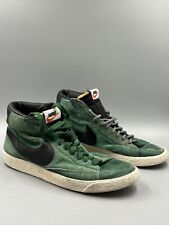 Vintage Nike Blazer Mid Grün High Sneaker 80s 90s Leder Sport Schuhe Oldschool comprar usado  Enviando para Brazil