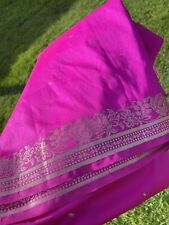 Bright pink fabric for sale  HORSHAM