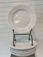 Sonoma Horizon Dinner Plate White Ringed Excellent Preowned Cond Volume Discount, used for sale  Shipping to South Africa