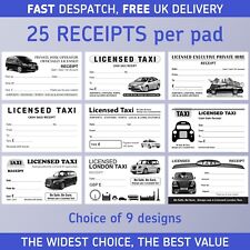 Blank receipts taxi for sale  LEICESTER