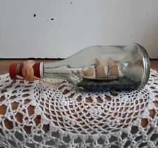 Vintage glass ship for sale  Shipping to Ireland